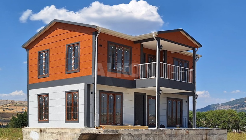 Çift Katlı Prefabrik Evler 
